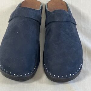 Troentorp Clogs Sweden Blue Studded  9 -9.5